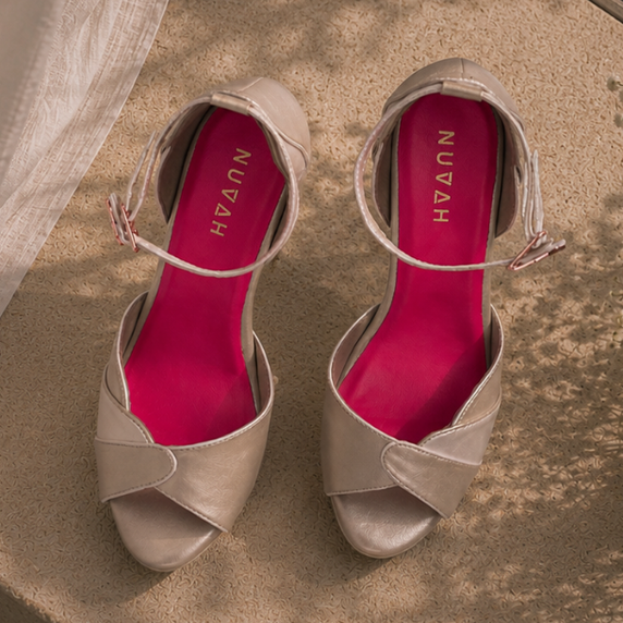 "Rani" pink insoles