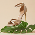 Rendezous Cappuccino sling back kitten heel