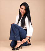 Gulshan Kalika - Black D'orsay pencil heel