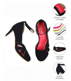 Gulshan Kalika - Black D'orsay pencil heel