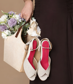Roshni Chandni -  White stiletto heel