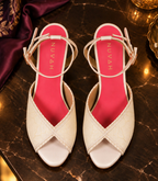 Roshni Chandni -  White stiletto heel