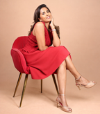 Roshni Diya - Rose Gold stiletto heel